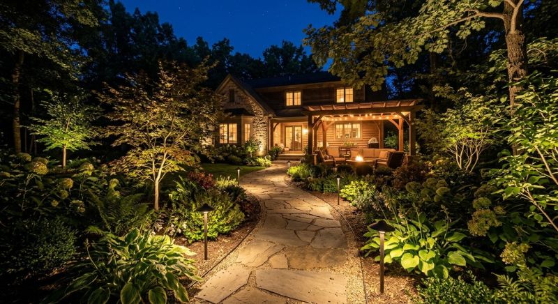 Garden Lighting Installation in Pasadena, CA